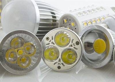 Diferentes bombillas LED
