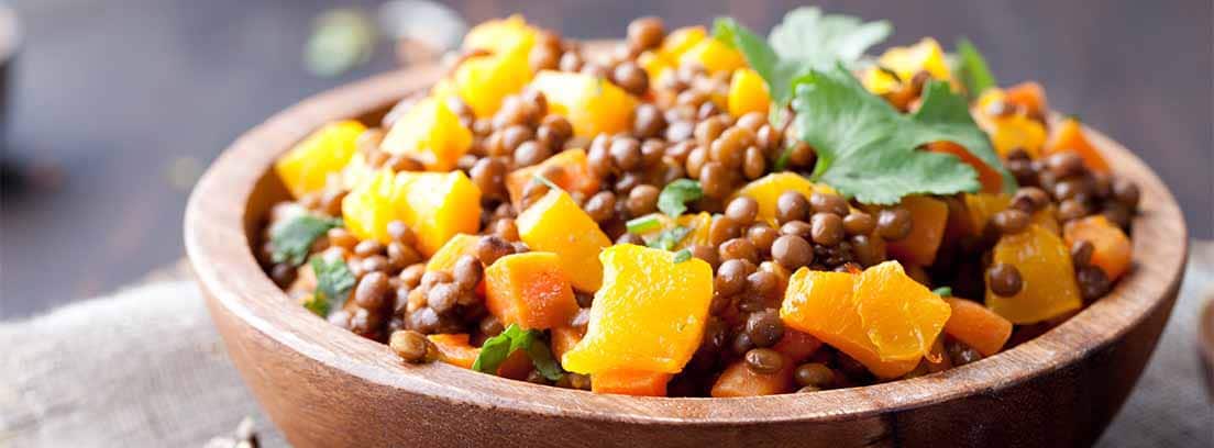 Ensalada de lentejas