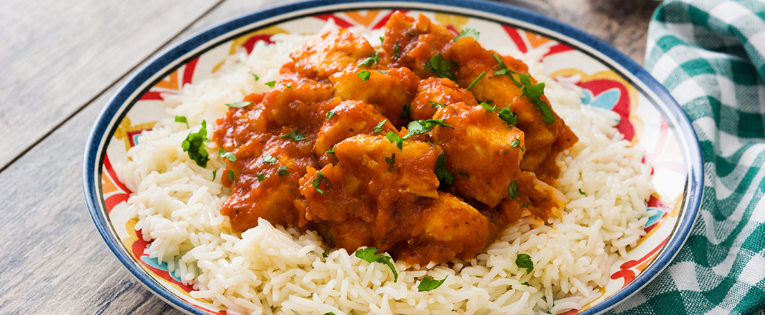 Pollo tikka masala
