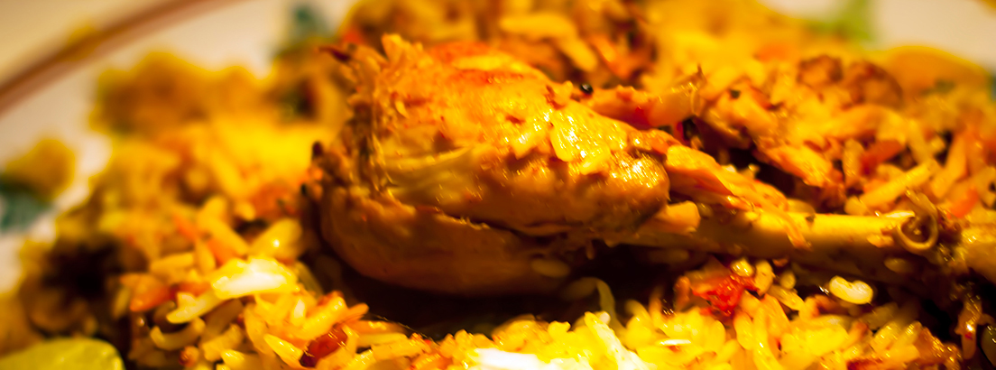 Kabsa - Receta típica de arroz y pollo de Arabia Saudí