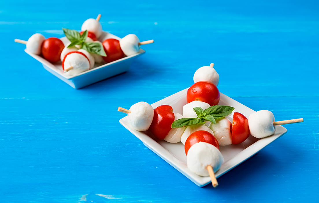 Brochetas mediterráneas