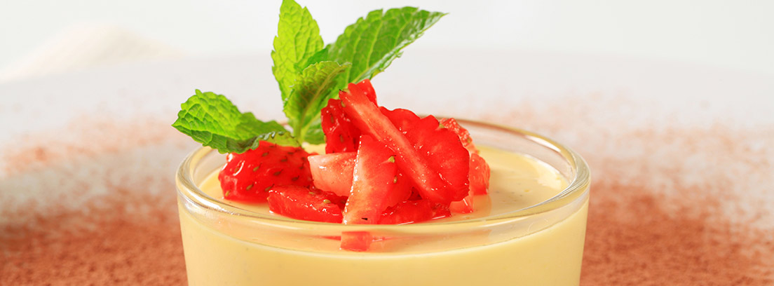 Natillas saludables