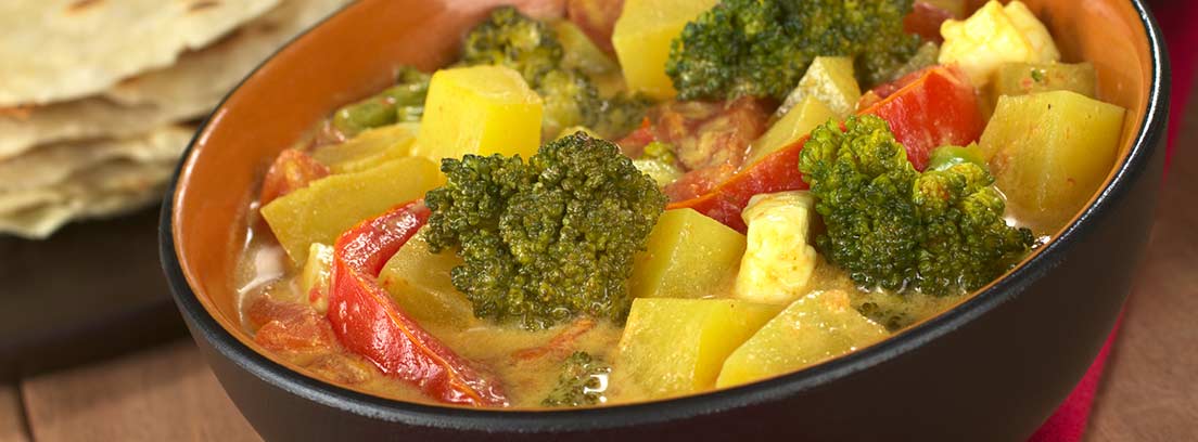 Curry de verduras